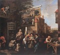 Soliciting Votes 1754 - William Hogarth