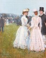 At the Grand Prix in Paris 1887 - Childe Hassam