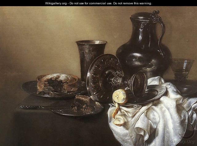 Still-life c. 1636 - Willem Claesz. Heda