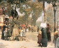Paris Street Scene 1887 - Childe Hassam