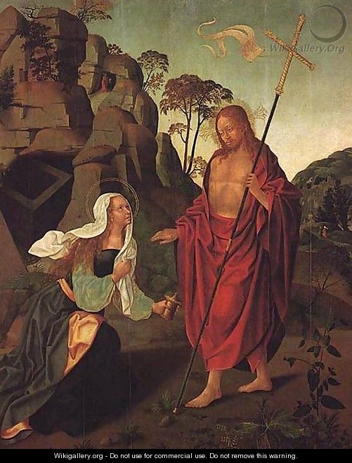 Apparition of Christ to Magdalen 1518-13 - Francisco Henriques
