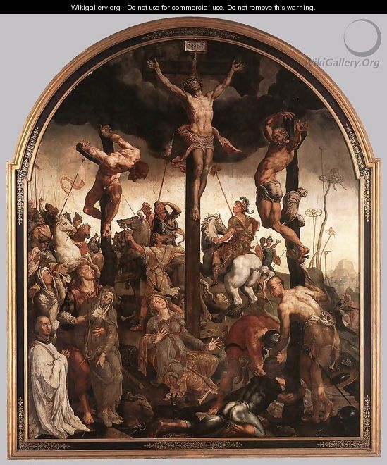 The Crucifixion 1543 - Maerten van Heemskerck