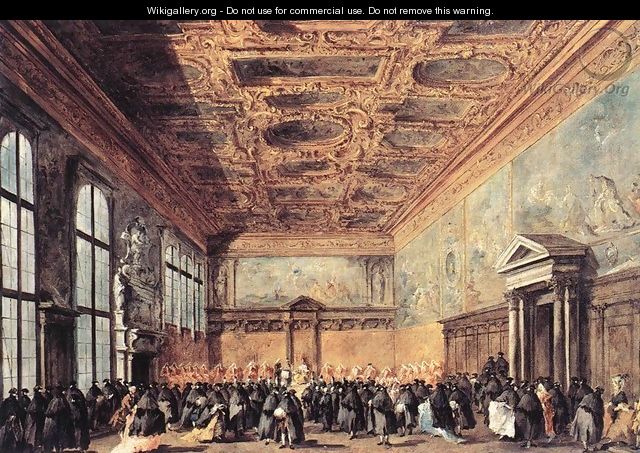 Audience Granted by the Doge 1766-70 - Francesco Guardi