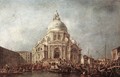 The Doge at the Basilica of La Salute 1766-70 - Francesco Guardi