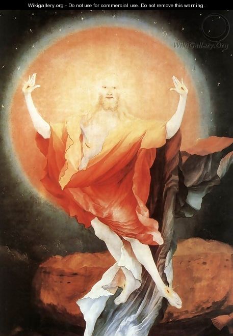 The Resurrection (detail 1) c. 1515 - Matthias Grunewald (Mathis Gothardt)