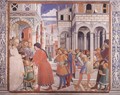 The School of Tagaste (scene 1, north wall) 1464-65 - Benozzo di Lese di Sandro Gozzoli