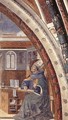 St Augustine's Vision of St Jerome (scene 16, east wall) 1464-65 - Benozzo di Lese di Sandro Gozzoli