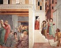 Scenes from the Life of St Francis (Scene 1, north wall) 1452 - Benozzo di Lese di Sandro Gozzoli
