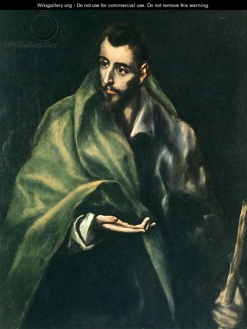 Apostle St James the Greater 1610-14 - El Greco (Domenikos Theotokopoulos) Apostle St James the Greater 1610-14 - El Greco (Domenikos Theotokopoulos)