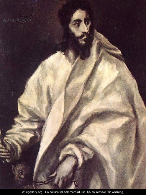 Apostle St Bartholomew 1610-14 - El Greco (Domenikos Theotokopoulos)