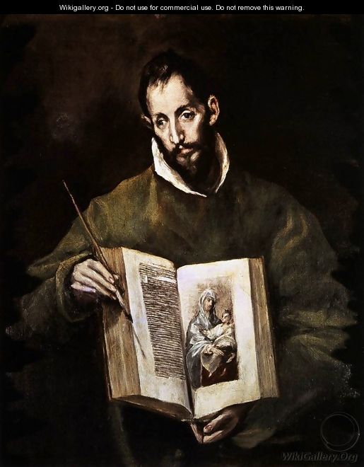 St Luke 1605-10 - El Greco (Domenikos Theotokopoulos)
