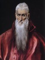 St Jerome as a Scholar (detail) 1600-14 - El Greco (Domenikos Theotokopoulos)