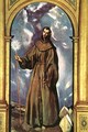 Saint Bernardino 1603 - El Greco (Domenikos Theotokopoulos)