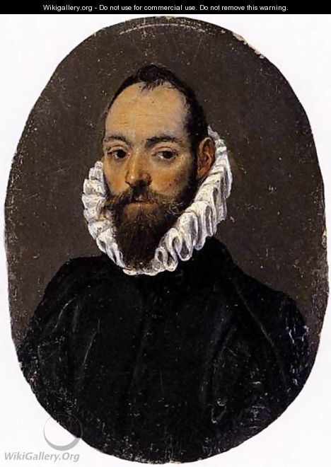 Portrait of a Man 1586-90 - El Greco (Domenikos Theotokopoulos)