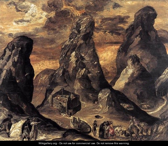 Mount Sinai 1570-72 - El Greco (Domenikos Theotokopoulos)