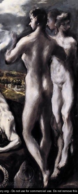 Laokoon (detail 4) 1610 - El Greco (Domenikos Theotokopoulos)