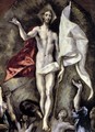 The Resurrection (detail 1) 1596-1600 - El Greco (Domenikos Theotokopoulos)