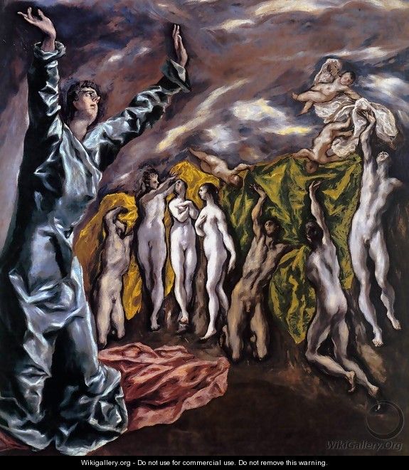 The Opening of the Fifth Seal (The Vision of St John) 1608-14 - El Greco (Domenikos Theotokopoulos)