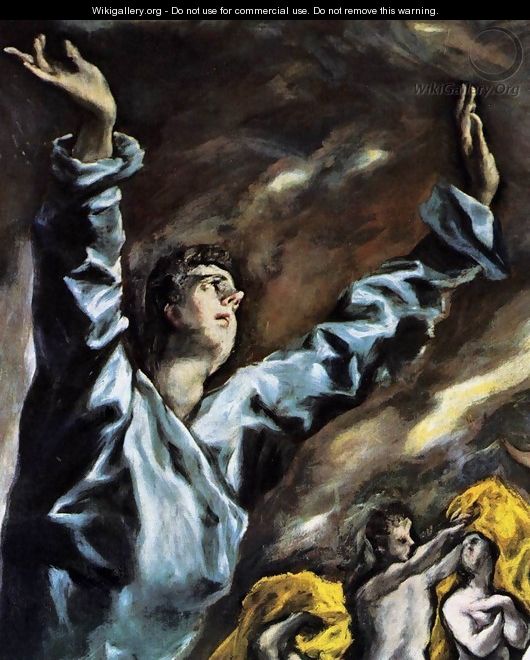 The Opening of the Fifth Seal (detail 1) 1608-14 - El Greco (Domenikos Theotokopoulos)