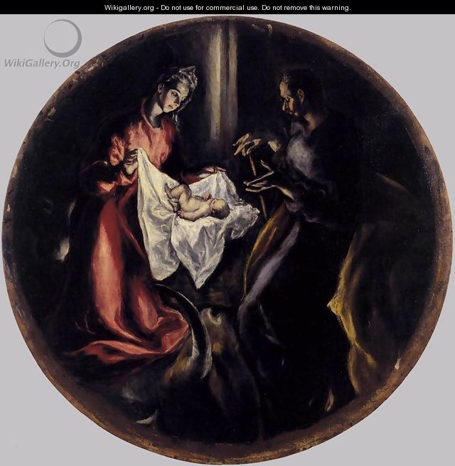 The Nativity 1603-05 - El Greco (Domenikos Theotokopoulos)