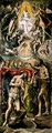 The Baptism 1596-1600 - El Greco (Domenikos Theotokopoulos)
