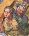 Martyrdom of St Peter (detail-3) 1546-50 - Michelangelo Buonarroti