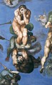 Last Judgment (detail-23) 1537-41 - Michelangelo Buonarroti