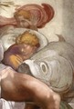 Jonah (detail-3) 1511 - Michelangelo Buonarroti