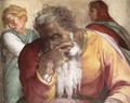 Jeremiah (detail-1) 1511 - Michelangelo Buonarroti