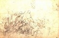 Study for the Battle of Cascina 1505-06 - Michelangelo Buonarroti