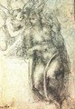 Study for an Annunciation 1547 - Michelangelo Buonarroti