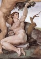 The Fall and Expulsion from Garden of Eden (detail-6) 1509-10 - Michelangelo Buonarroti