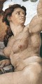 The Fall and Expulsion from Garden of Eden (detail-5) 1509-10 - Michelangelo Buonarroti