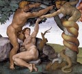 The Fall -2 1509-10 - Michelangelo Buonarroti