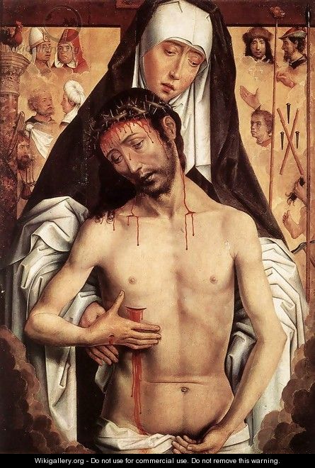 The Virgin Showing the Man of Sorrows 1475 or 1479 - Hans Memling