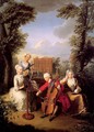 Frederick, Prince of Wales and his Sisters at Kew - Philipe Mercier
