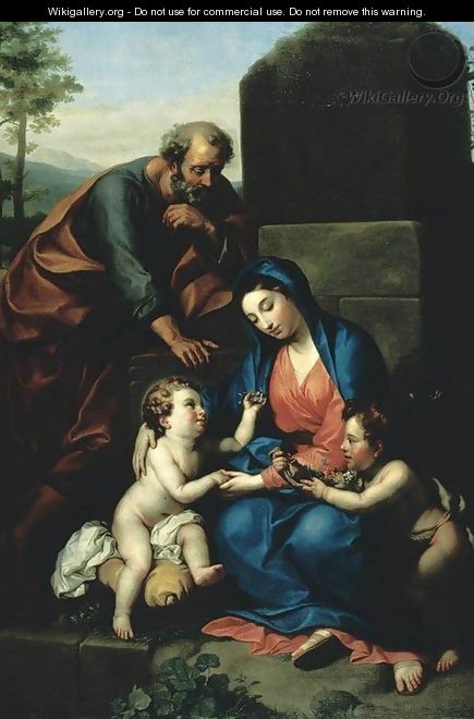 The Holy Family with the Infant St John the Baptist 1763 - Anton Raphael Mengs