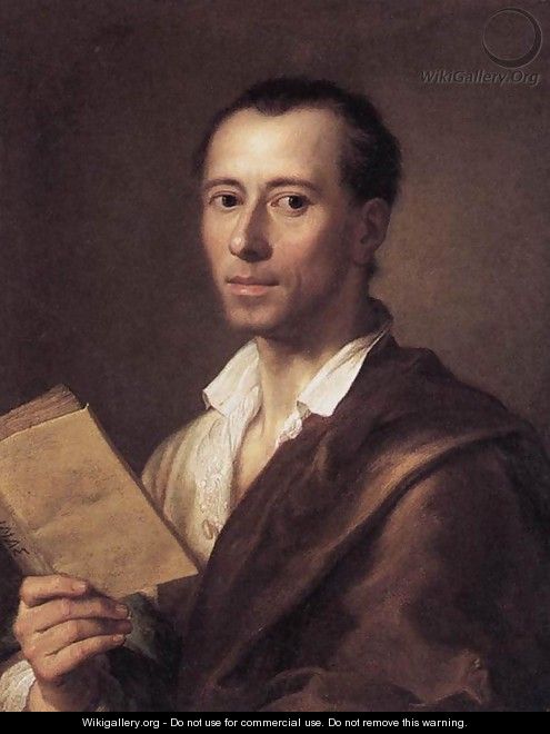 Portrait of Johann Joachim Winckelman 1761-62 - Anton Raphael Mengs