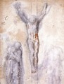 Christ Crucified between the Virgin and Nicodemus c. 1552-54 - Michelangelo Buonarroti