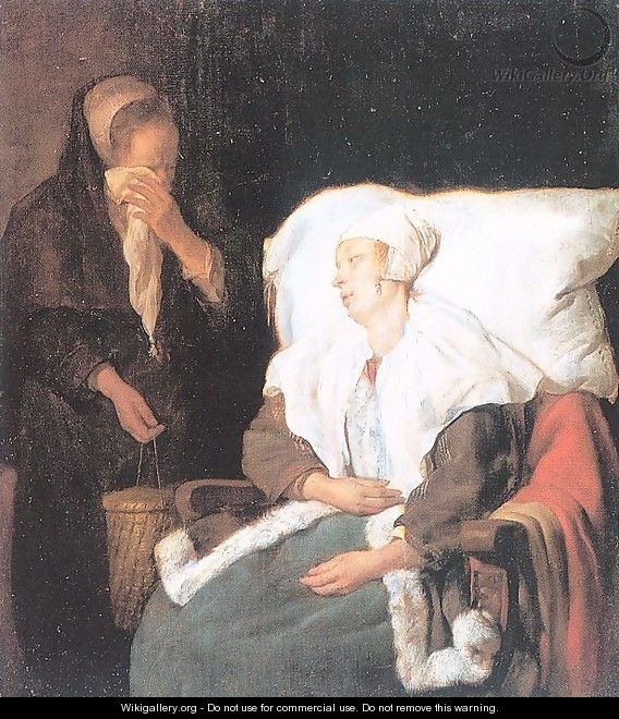 The Sick Girl 1658-59 - Gabriel Metsu