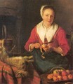 The Busy Cook - Gabriel Metsu