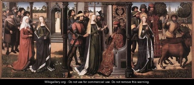 Legend of St Lucy 1480 - Master of the Saint Lucy Legend