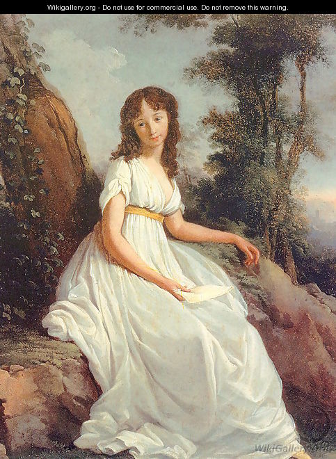 Girl with Letter 1797 - Teodoro Mattieni