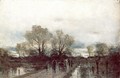 Rain-Washed Road 1880 - Laszlo Mednyanszky