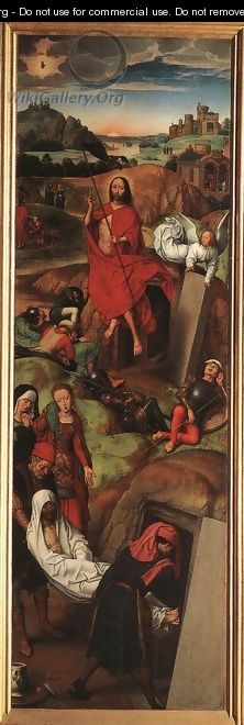 Passion (Greverade) Altarpiece (right wing) 1491 - Hans Memling