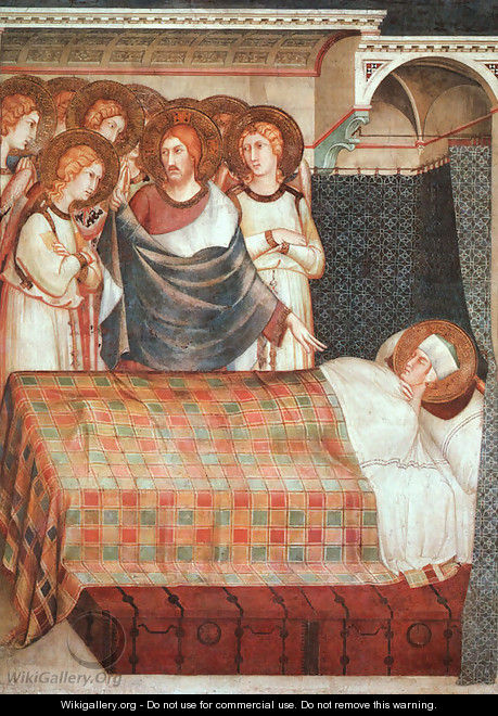 The Dream of St. Martin 1321 - Simone Martini