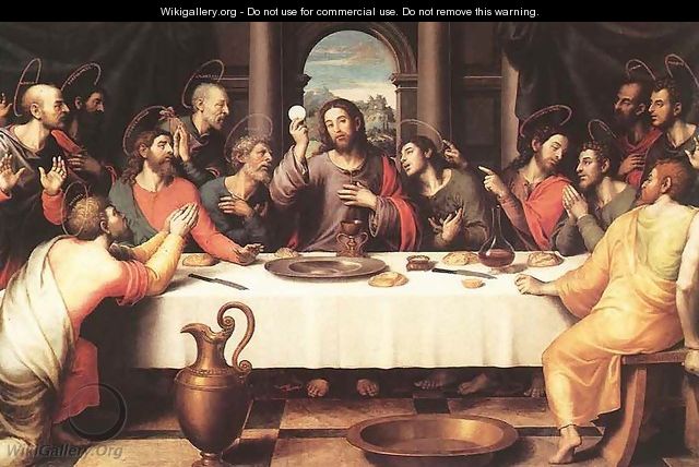 The Last Supper (2) 1560s - Juan De (Vicente) Juanes (Masip)