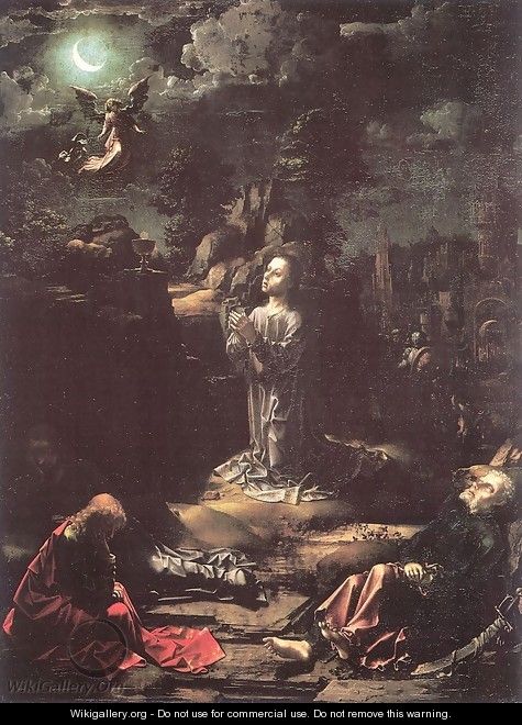 The Agony in the Garden 1510 - Jan (Mabuse) Gossaert