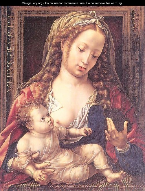 Madonna and Child 1530 - Jan (Mabuse) Gossaert