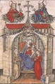 The Small Virgin of Einsiedeln 1466 - Master E. S.